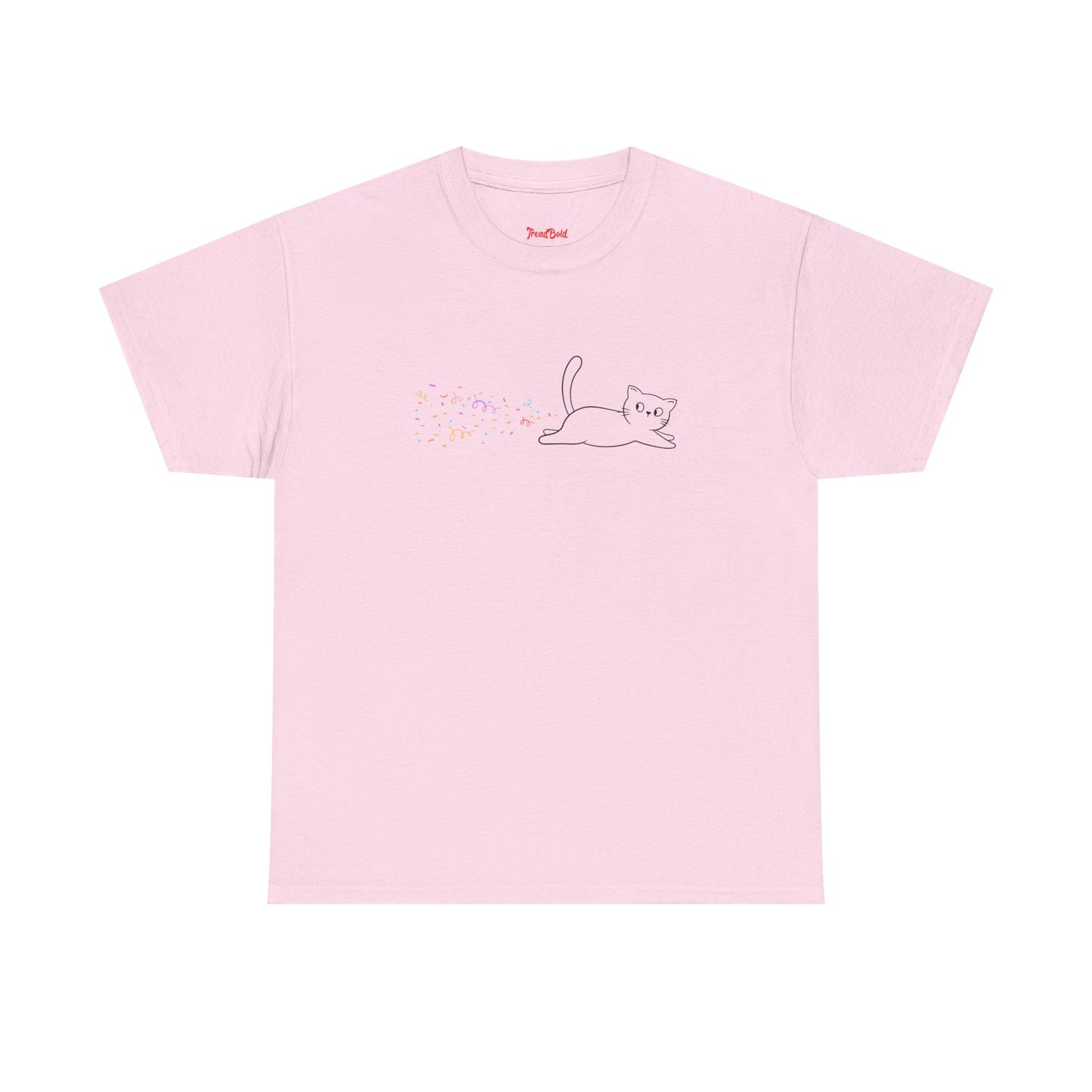 Cat Confetti Toot T-shirt