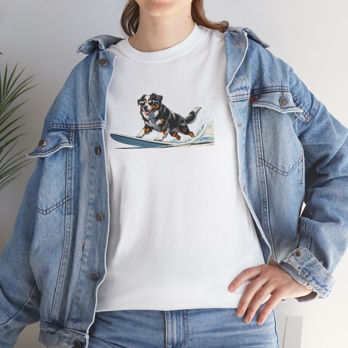 Surfing Bernese T-shirt
