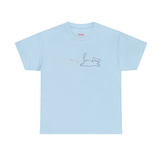 Cat Confetti Toot T-shirt