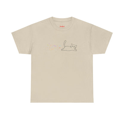 Cat Confetti Toot T-shirt